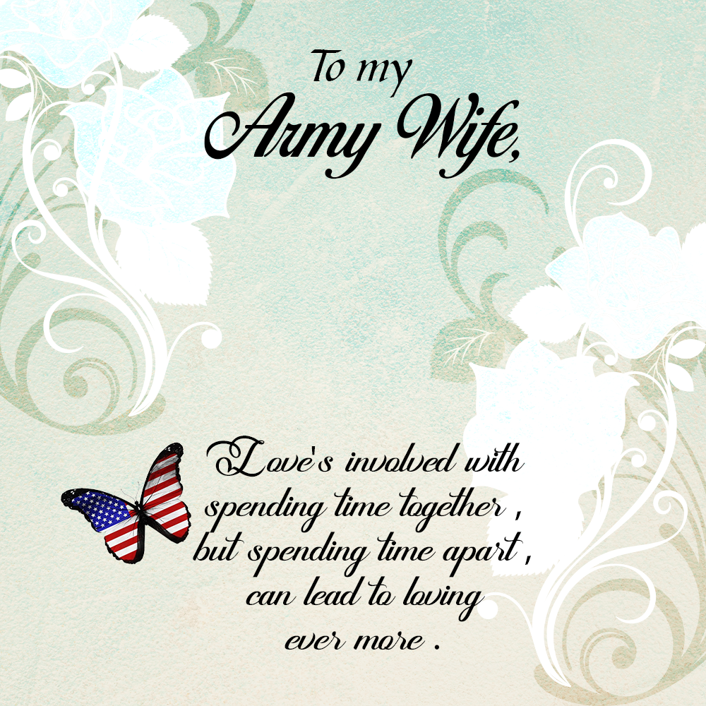 To Wife Message Card