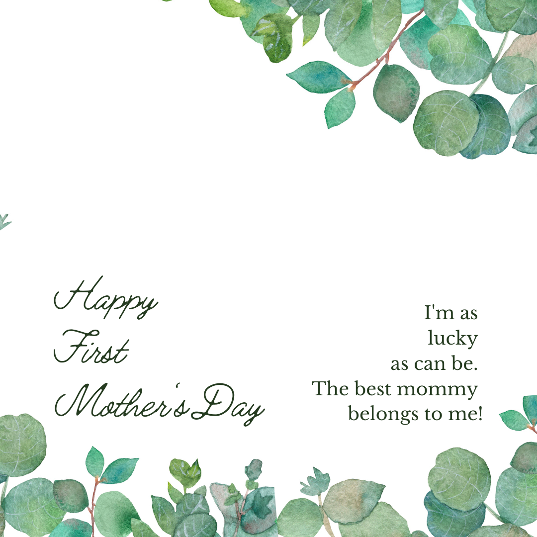 To Mother Message Card