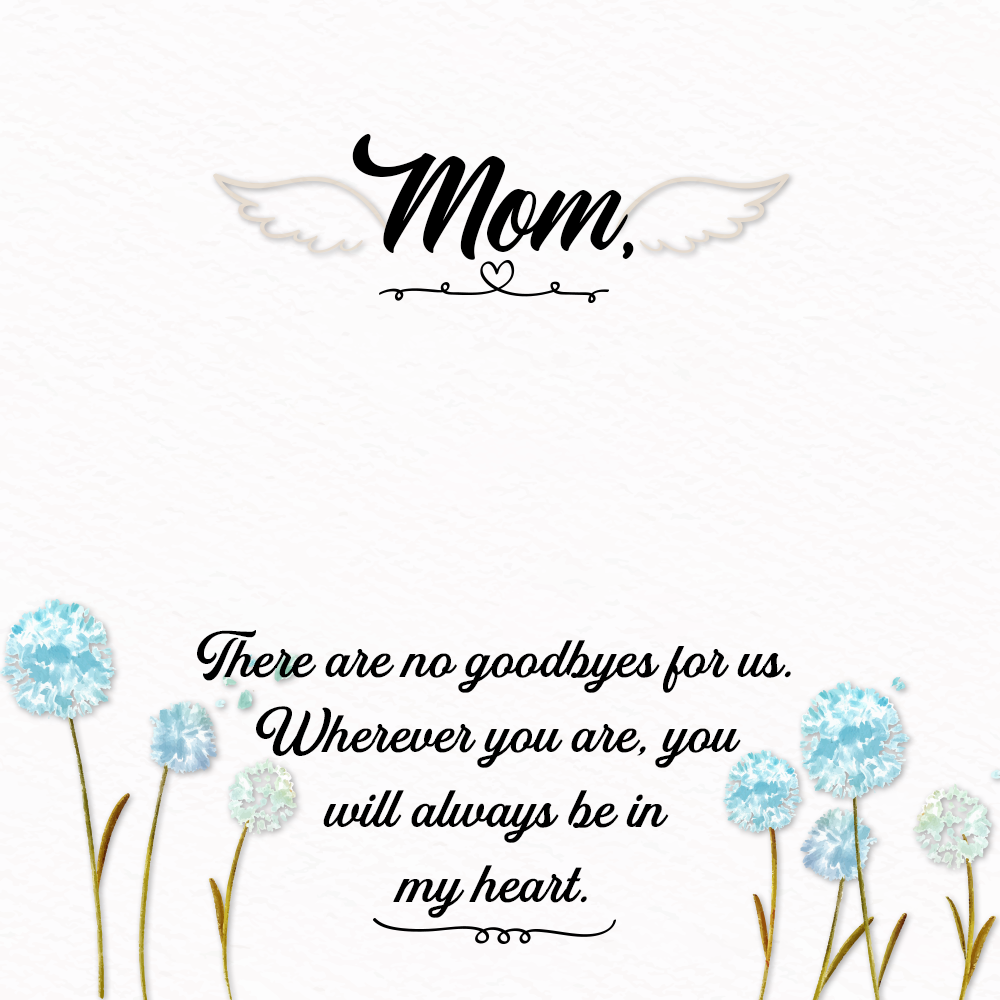 To Mother Message Card