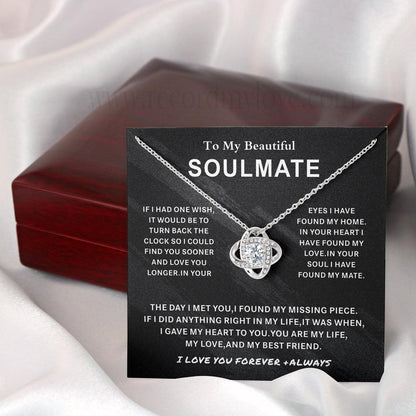 Love Necklace To Soulmate❤️-The Day I Met You - Record My Love