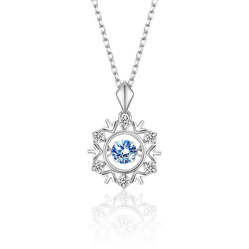 Snowflake smart necklace - Record My Love