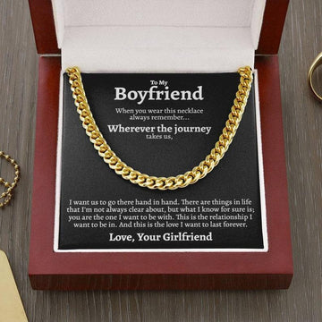 Personalized love necklace for man - Record My Love